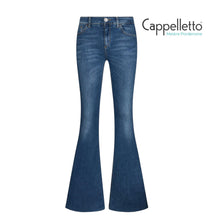 Carica l'immagine nel visualizzatore di Gallery, Jeans Flare con inserto elastico UA6058