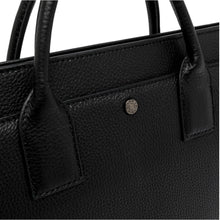 Carica l'immagine nel visualizzatore di Gallery, FLORENCE Cartella da Uomo in Pelle Nera