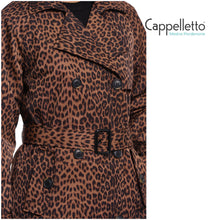 Carica l'immagine nel visualizzatore di Gallery, ERA Cappotto DoppioPetto Leopardo