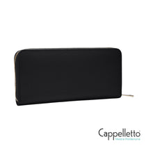 Carica l'immagine nel visualizzatore di Gallery, CAMELIA L Zip Around Slim Ares Nero
