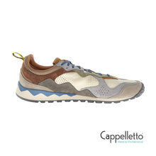 Carica l'immagine nel visualizzatore di Gallery, PUERH Sneaker UNI Suede/Nylon 10th Capsule Beige