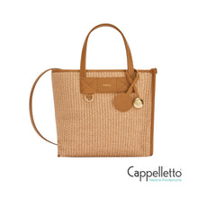 Carica l'immagine nel visualizzatore di Gallery, DIVIDE IT MINI Tote Naturale + Tabacco