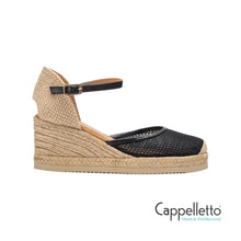 Carica l'immagine nel visualizzatore di Gallery, COREBO Espadrillas Corda Nero