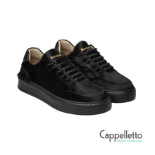 Carica l'immagine nel visualizzatore di Gallery, PHOENIX Sneaker Donna in Cavallino Nero