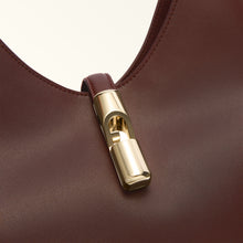 Carica l'immagine nel visualizzatore di Gallery, GOCCIA M Hobo Sidney Cioccolato/Light Gold