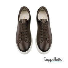 Carica l'immagine nel visualizzatore di Gallery, Sneaker in Pelle Testa di Moro