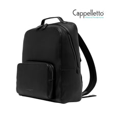 Carica l'immagine nel visualizzatore di Gallery, FLORENCE Zaino Grande da Uomo in Pelle Nera