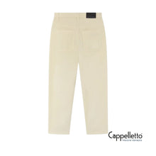 Carica l'immagine nel visualizzatore di Gallery, CLOE Chino Velluto Bianco Latte