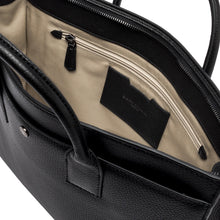 Carica l'immagine nel visualizzatore di Gallery, FLORENCE Cartella da Uomo in Pelle Nera