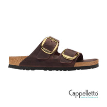 Carica l'immagine nel visualizzatore di Gallery, ARIZONA Donna Big Buckle Oiled Leather Habana