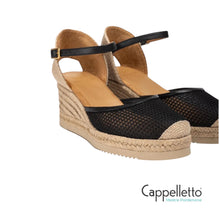 Carica l'immagine nel visualizzatore di Gallery, COREBO Espadrillas Corda Nero