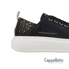 Carica l'immagine nel visualizzatore di Gallery, WEMBLEY Sneaker Donna 0506 Nero