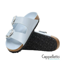 Carica l'immagine nel visualizzatore di Gallery, ARIZONA Donna Big Buckle Shine Light Blue
