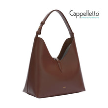 Carica l'immagine nel visualizzatore di Gallery, GOCCIA M Hobo Sidney Cioccolato/Light Gold
