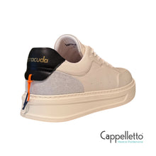 Carica l'immagine nel visualizzatore di Gallery, PHOENIX Sneaker 3510A Bianco/Denim Ice Nero