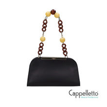 Carica l'immagine nel visualizzatore di Gallery, KATE Clutch in Nappa Nera