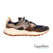 Carica l'immagine nel visualizzatore di Gallery, YAMANO 3 Sneaker Uomo Suede/Nylon Dark Grey-Brown