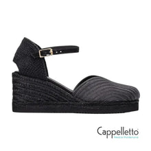 Carica l'immagine nel visualizzatore di Gallery, CAMILE Espadrilla Black