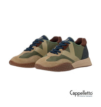 Carica l'immagine nel visualizzatore di Gallery, Sneaker Uomo 9718 Beige/Military