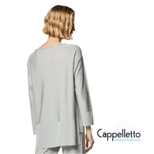 Carica l'immagine nel visualizzatore di Gallery, MATRIX Maglia Lurex Scollo Barca Argento