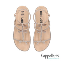 Carica l'immagine nel visualizzatore di Gallery, BOWI Sandalo Flat Gioiello Nude