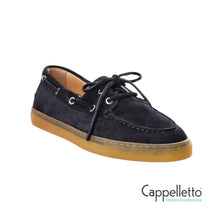 Carica l'immagine nel visualizzatore di Gallery, CPH 160 Loafer Donna Suede Blu Navy