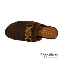 Carica l'immagine nel visualizzatore di Gallery, MANSION Clog Brown Suede Summer