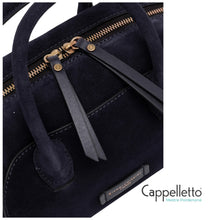 Carica l'immagine nel visualizzatore di Gallery, GEMMA Borsa Suede Notturno