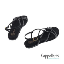 Carica l'immagine nel visualizzatore di Gallery, COOPER Sandalo Flat Nero