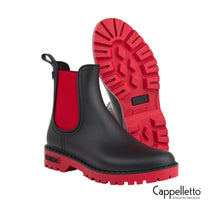 Carica l'immagine nel visualizzatore di Gallery, GAUDI MATE Stivaletti Nero/Rosso