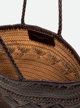 Carica l'immagine nel visualizzatore di Gallery, PALOMA Borsa in Pelle Intrecciata Choco