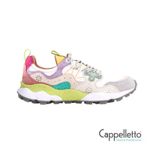 Carica l'immagine nel visualizzatore di Gallery, YAMANO 3 Donna Suede/Nylon Lilla-Bianco