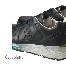 Carica l'immagine nel visualizzatore di Gallery, MASE Sneaker Uomo Pelle Blu 7082