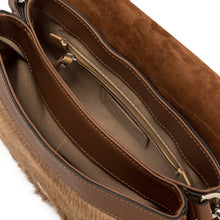 Carica l'immagine nel visualizzatore di Gallery, HELENA ROUND Borsa in pelle Safari Naturale