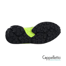 Carica l'immagine nel visualizzatore di Gallery, TIGER HILL Uni Suede/Mesh Pony Hair Verde-Bianco-Arancio