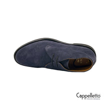 Carica l'immagine nel visualizzatore di Gallery, CHUKKA Uomo Visone Blu