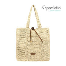 Carica l'immagine nel visualizzatore di Gallery, NEFELI Shopper in Paglia Crochet Corda