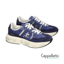 Carica l'immagine nel visualizzatore di Gallery, CASSIE Sneaker Donna Blu 7388