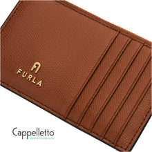 Carica l'immagine nel visualizzatore di Gallery, CAMELIA M Zipped Card Case Cognac