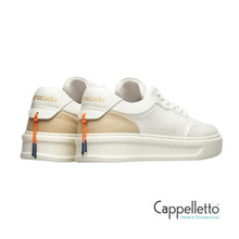 Carica l'immagine nel visualizzatore di Gallery, PHOENIX Sneaker Donna Nappa Bianco/Beige