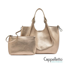 Carica l'immagine nel visualizzatore di Gallery, DUA Borsa Media in Pelle Mirage/Clay
