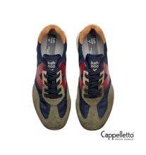 Carica l'immagine nel visualizzatore di Gallery, Sneaker Uomo 9718 Military/Dk.Navy