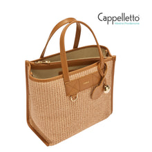 Carica l'immagine nel visualizzatore di Gallery, DIVIDE IT S Tote Naturale + Tabacco