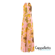 Carica l'immagine nel visualizzatore di Gallery, ALTEZZA Abito Lungo C/Catena Viscosa Stampata Peonia