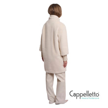 Carica l'immagine nel visualizzatore di Gallery, PILAR Cappotto con Dettagli in Maglia Betulla