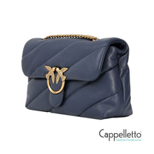 Carica l'immagine nel visualizzatore di Gallery, LOVE PUFF CLASSIC Sheep Nappa Blu Indaco/Gold