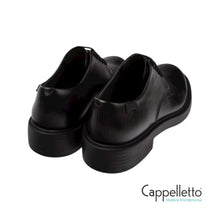 Carica l'immagine nel visualizzatore di Gallery, DEAN Derby Allacciato Nero da Uomo