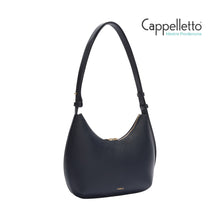Carica l'immagine nel visualizzatore di Gallery, GOCCIA S Shoulder Bag Vitello Ink Blue/Light Gold