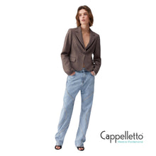 Carica l'immagine nel visualizzatore di Gallery, Blazer Slim Fit in Tessuto Mélange CA6122