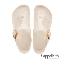 Carica l'immagine nel visualizzatore di Gallery, GIZEH EVA Donna Big Buckle Eggshell